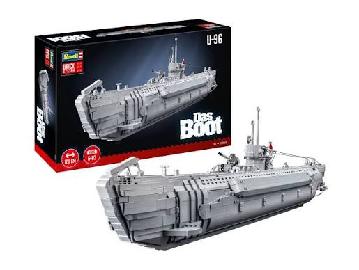 Revell Brick System „Das Boot“ – U-96 Klemmbaustein-Modell