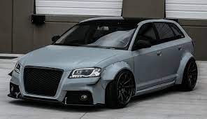 Want To Do This To My A3 Just Gorgeous Audi A3 Widebody Eurocar Audi Wagon Audi Sportback Audi A3 Sportback