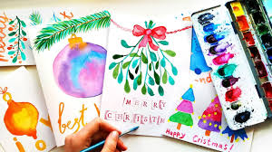 Check spelling or type a new query. Diy Watercolor Christmas Cards For The Artsy Just Crafting Around