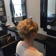 She has her medium length hair cut in a layered hairstyle and teases the strawberry. Lisa At Charrity Hair Design Home Facebook