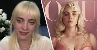 She wore custom gucci for the magazine, including corsets, a latex skirt, and matching gloves. Billie Eilish Spoke About Scary Reaction To Vogue Cover