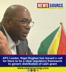 NEWS Source: Reminding Guyanese that it was well respected Economist and  Working Peoples' Alliance (WPA) Executive, Dr. Clive Thomas, who first  lobbied for direct cash transfers for citizens more than six years