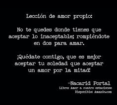 Leccion De Amor Propio Amor Propio Frases De Amor Propio Leccion De Amor