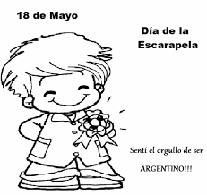 Para inicios del año 1812 belgrano propone al gobierno la necesidad de crear una escarapela nacional que identificara al en este momento nace la bandera nacional y sin que aún se haya podido definir cuál era la distribución de sus colores, este día ondeó. Escarapela Argentina 18 De Mayo Dia De La Escarapela