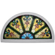 Check spelling or type a new query. Antique Demilune Stained And Leaded Glass Arched Transom Window At 1stdibs