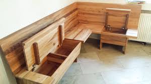Eckbank Aus Massivem Holz Mit 2 Truhen Und Ergonomisch Geformter Sitzflache Eckbank Selber Bauen Eckbank Eckbank Kuche