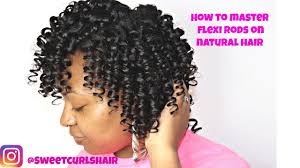 In general, thicker, longer hair will need a larger rod, while medium to fine textures require smaller, slender rods in order for the curls to last. How To Master Flexi Rods On Natural Hair Sweet Curls