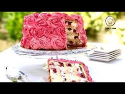Rosecake Citron Framboises Et Chantilly Mascarpone Youtube Cake Layer Cake Desserts