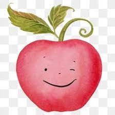Apple Watercolor Apple Cartoon Apple Apple Fruit Clipart Hand Drawn Apple Fruit Png And Vector With Transparent Background For Free Download Fruit Cartoon Watercolor Fruit Fruit Vector