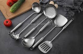 Get it as soon as wed, jul 21. Kitchen Utensil Set 6 Piece Stainless Steel Cooking Utensils With Rotating Holder China Kitchen Utensils And Kitchenware Set Price Made In China Com