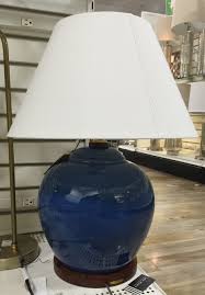 Lauren Ralph Lauren Blue Pottery Table Lamp 100 At Homegoods August 2016 Lamp Table Lamp Light