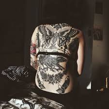 Ink Tattoo Backpiece Girl Back Tattoos Back Piece Tattoo Traditional Tattoo