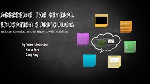 Accessing The General Education Curriculum By Amber Wooldridge