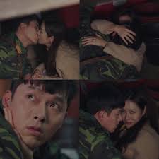 I think "Crash landing