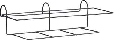 Tidore Rectangular Rail Planter Hook Crate Backyard Design Rectangular Crate And Barrel
