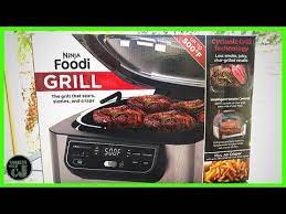 Ninja Foodi Indoor Grill Unboxing And Demo Ninja Foodi Grill Recipes Youtube Cookbooks For Beginners Grilling Recipes Grilling