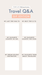 How to make gifs of your stream? Gif Challenge Instagram Story Templates Kelsey In London Travel Instagram Travel Instagram Stories Travel Template