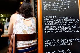 Since 2010, le grand bistro has been proudly serving both traditional and innnovative french cuisine with our signature american twist to the kirkland area and beyond. Chalkboard Menu At Le Grand Bain Restaurant In Paris Paris By Mouth