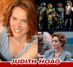 Steel City Con is excited to have Judith Hoag attend Steel City Con August  13-15, 2021! Judith is best known as "April O'Neil" in Teenage Mutant Ninja  Turtles, as well as Armageddon,