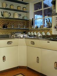 Our English Rose Kitchen Corner Unit English Rose Kitchen Retro Kitchen Tables Retro Kitchen