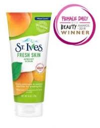 Permulaan cik tom beli starter kit untuk kulit berminyak. St Ives Fresh Skin Apricot Scrub Review Female Daily