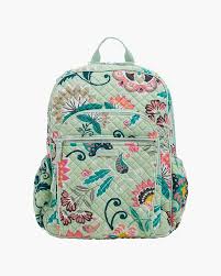 Know a vera bradley fan? Vera Bradley Iconic Campus Backpack In Mint Flowers The Paper Store