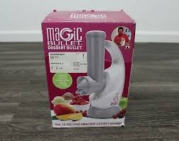 Grab some bags of organic frozen fruit and pile it in the chimney for some soft served. Magic Bullet Dessert Bullet Blender The 10 Second Healthy Dessert Maker 16 50 Picclick