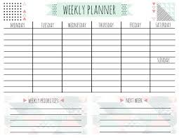 Free Printable Weekly Calendar For Every Style In 2020 Weekly Calendar Printable Free Printable Weekly Calendar Weekly Planner Free Printable