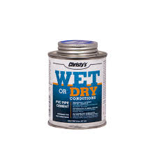 Wet Or Dry Conditions Pvc Cement Christys