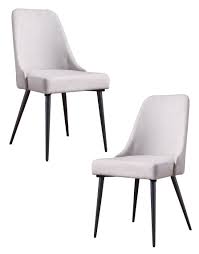 Best Master Furniture Marley Natural Fabric With Metal Dining Side Chair Set Of 2 Walmart Com Side Chairs Dining Dining Chairs Best Master Furniture
