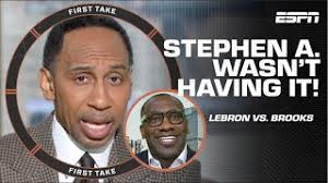 Stephen A. Smith CHASTISES LeBron for how he handled Dillon Brooks?!