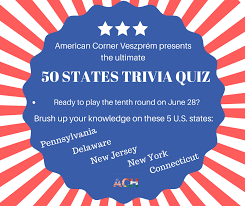 Birgit heaney / log in to reply february 21, 2015 at 1:00 pm thanks for your comment katrina, we will look into this for you. American Corner Veszprem Time For A Quiz Test Your Knowledge In The Final Part Of The Corner S 50 States Trivia Quiz This Thursday Goo Gl N2pxyw Facebook