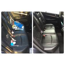 2013 Infiniti In For An Interior Detail Before And After Photo Car Seats Car Detailing Interior Details