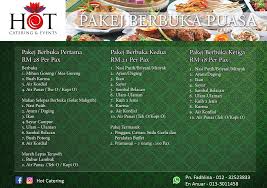 Cuma enam orang ini yang boleh melakukannya loh. Zada Food Catering Event Pakej Berbuka Puasa 2018