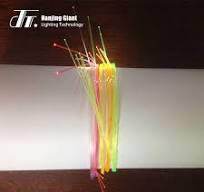 0.75mm 1mm 1.5mm 2mm 2.5mm diameter 5 colors fluorescent optical fiber for sight