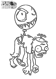 Plants vs zombies coloring pages. Zombies Vs Plants Coloring Pages Print For Free Pictures From The Game