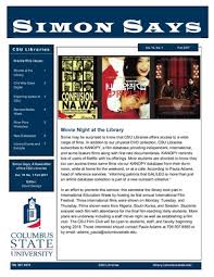 The series is created and produced by pedro ortiz de pinedo for televisa. Library Newsletters Csu Libraries Columbus State University