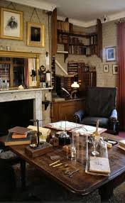 Black Pool Home Home Library English Decor