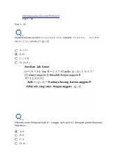 Check spelling or type a new query. Soal Ujian Ut Manajemen Espa4122 Matematika Ekonomi Pdf Soal Ujian Universitas Terbuka Fakultas Ekonomi Fekon Manajemen Matematika Ekonomi Espa4122 Course Hero