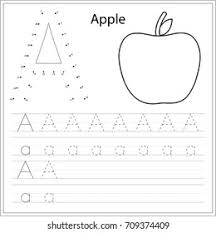 Alphabetical order, activities, games, videos, songs. Learning Alphabet Worksheet Game Kids Children Stock Vector Royalty Free 709374409 Shutterstock