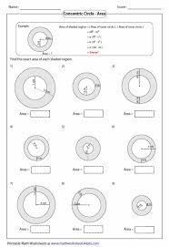 Circumference And Area Of Circle Worksheets Amazing Circumference And Area Of Circle Wo Area Worksheets Math Practice Worksheets First Grade Math Worksheets