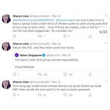 Read writing from sc liew on medium. K Shanmugam Sc On Twitter Sharon Liew Who Posted That Chinese Women Do Not Want To Sit Next To Smelly Apuneneh Is Neither Chinese Nor Female Full Post Here Https T Co Bo98rycnoh Https T Co 8iei3gozxu