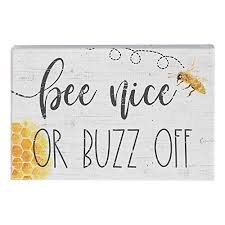 Birds And The Bees Talk Script Simply Said Inc Small Talk Sign 3 5 X 5 25 Wood Block Https Www Amazon Com Dp B07qgkhqs2 Ref Cm Sw R Pi Dp U X Galrdbek Bee Honey Bee Decor Bee Quotes