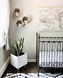 Nursery Boho Baby Nursery Baby Room Decor Dark Wood Nursery