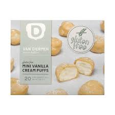 None of the gluten, all of the flavor simply amazing. Van Diermen Mini Cream Puffs 250g Gluten Free Me