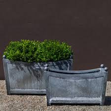 Outdoor planters indoor outdoor planter pots outdoor decor outdoor living garden planters outdoor ideas rectangular planter box plastic planter our outdoor rectangular pvc planters come in large planter box sizes in long, oblong, custom, and trough shapes. Loire Large Rectangle Planter Outdoor Art Pros