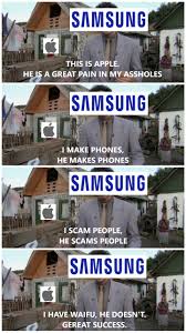 No one redditors after seeing samsung waifu video meme. 0cmmwfs 5kvkbm