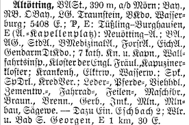 Grüß gott bei uns in triftern! Altotting