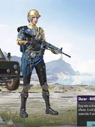 Pubg Glacier Skin For M416 In 2021 Claw Game Style Skin