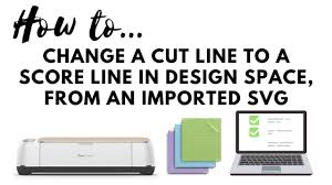 Download and import files into the cricut craft room. How To Change A Cut Line To A Score Line From An Imported Svg In Cricut Design Space Youtube